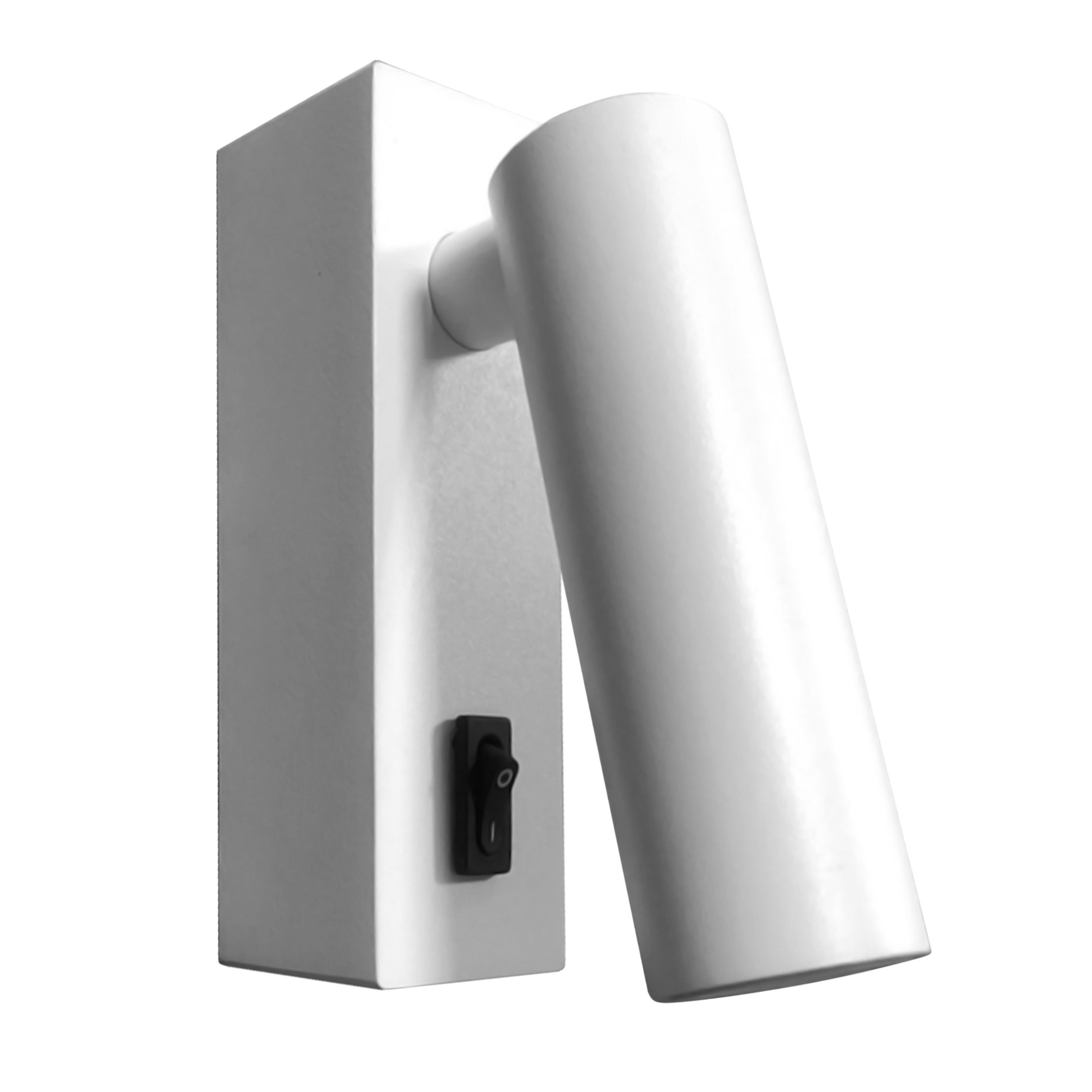 Lampe murale blanche orientable